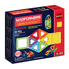 Фото магнитный конструктор Magformers Window Plus 20 Set, 20 элементов