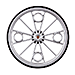 паровозное колесо