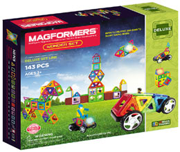 Фото магнитный конструктор Magformers Wonder Set, 143 элемента