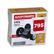 Фото магнитный конструктор Magformers Click Wheels 2 Set - УЦЕНКА - 795