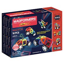 Фото магнитный конструктор Magformers Wow Set, 16 элементов