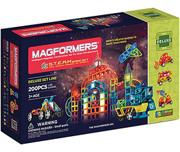 Фото магнитный конструктор Magformers STEAM Basic Set, 240 элементов