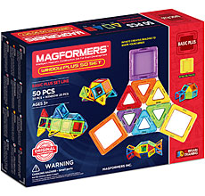 Фото магнитный конструктор Magformers Window Plus 50 Set, 50 элементов
