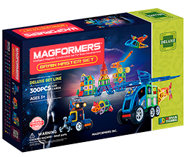 Фото магнитный конструктор Magformers Brain Master Set, 320 элементов