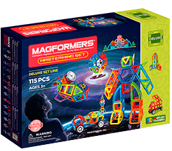 Фото магнитный конструктор Magformers Mastermind Set, 115 элементов