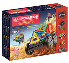 Фото магнитный конструктор Magformers Racing Set, 39 элементов
