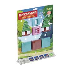 Фото магнитный конструктор Magformers House Tree Pack за баллы, 20 элементов
