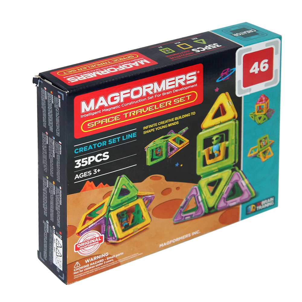 magformers space traveler set