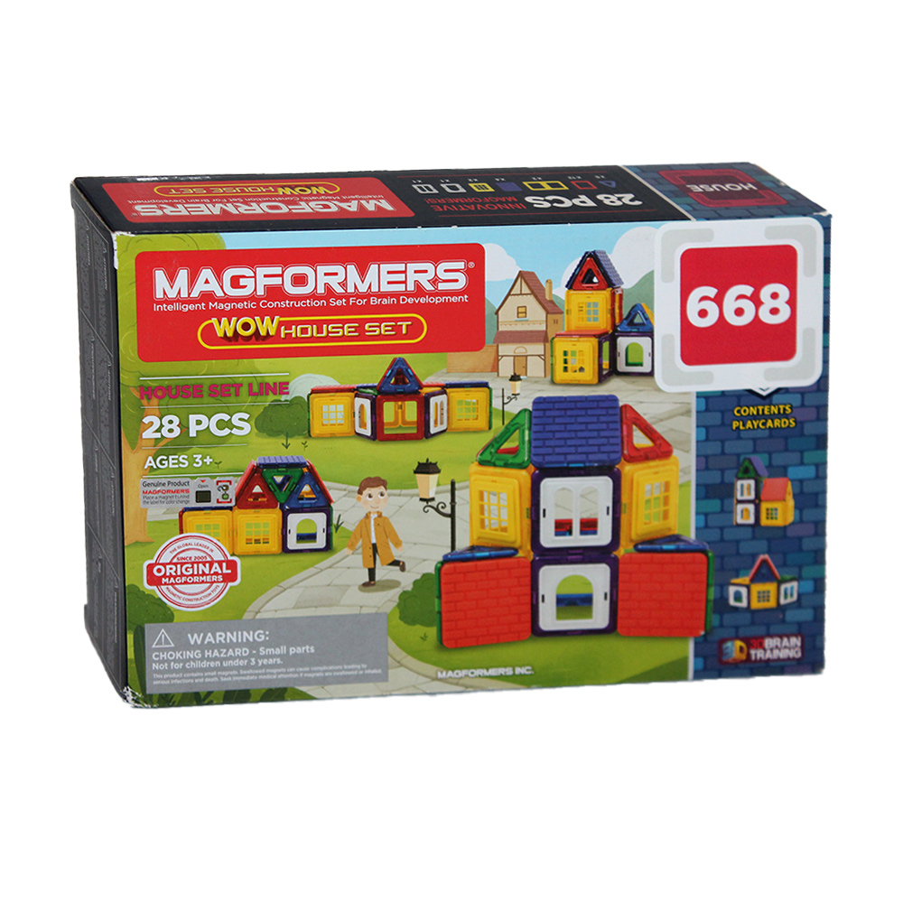 Magformers Wow House Set - УЦЕНКА - 668 - купить в официальном магазине  Магформерс / Magformers с доставкой по Москве, Санкт-Петербургу и всей  России