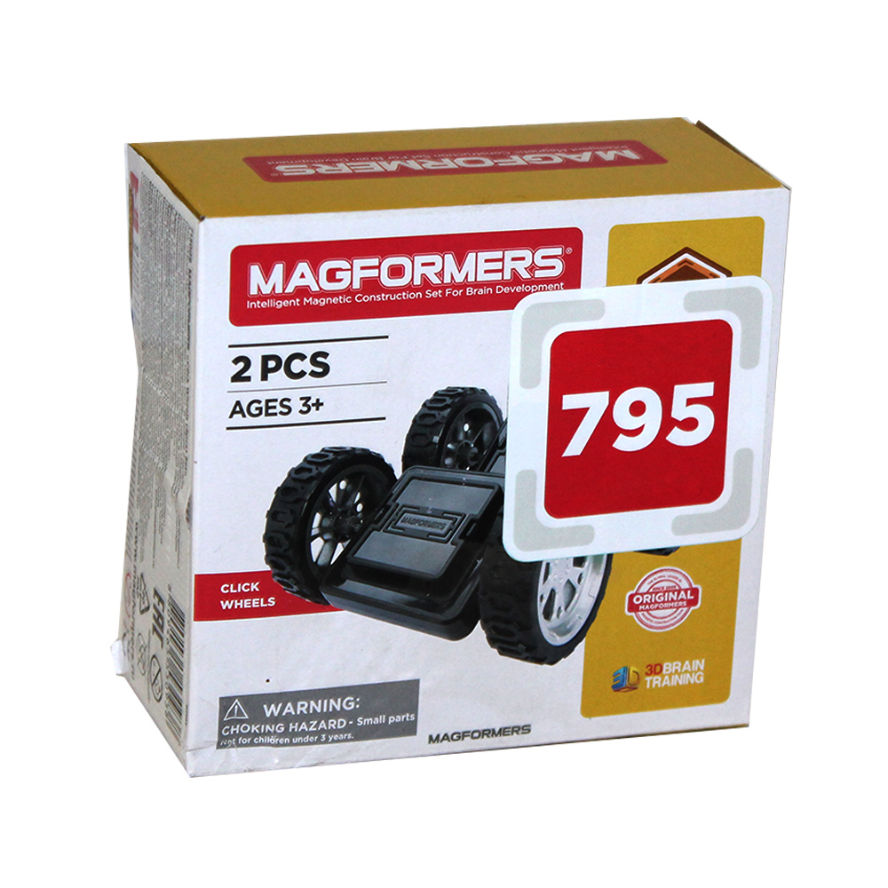 Magformers Click Wheels 2 Set - УЦЕНКА - 795 - купить в официальном  магазине Магформерс / Magformers с доставкой по Москве, Санкт-Петербургу и  всей России